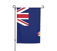 Drapeau des îles Caïmans Décoration de Jardin Drapeaux Durable et Élégant pour Toutes Les Saisons Convient Pour Terrasses Balcon Pelouse