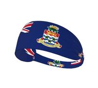 Drapeau des îles Caïmans - Élastiques - Antidérapants - Anti-transpiration - Pour homme et femme - Pour la gym, la course à pied, le yoga, le tennis