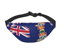 Drapeau des îles Caïmans Sac banane de voyage tendance, adapté pour le sport, la course à pied, le cyclisme, les voyages, la pêche, grand sac banane pour garçons
