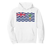 Drapeau des îles Chagos - Territoire Britannique de l'océan Indien Sweat à Capuche