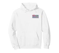 Drapeau des îles Chagos - Territoire Britannique de l'océan Indien Sweat à Capuche