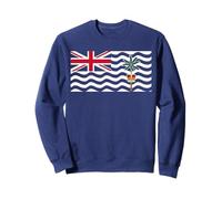 Drapeau des îles Chagos - Territoire Britannique de l'océan Indien Sweatshirt