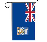 Drapeau des îles Falkland - Drapeau du bateau et de la maison sur l'arbre