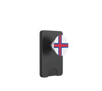 Drapeau des îles Féroé PopSockets PopWallet pour MagSafe