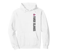 Drapeau des îles Féroé Vertical Sweat à Capuche