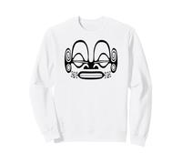 Drapeau des îles Marquesas Matatiki en polynésien Symbole Tiki Sweatshirt