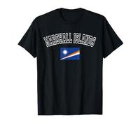 Drapeau des îles Marshall - Style rétro - Motif Patrimoine T-Shirt