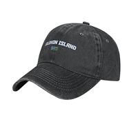 Drapeau des Îles Salomon Cool Homme Femme Chapeaux Pare-Soleil Séchage Rapide Casquette De Baseball Anti-UV Strapback Cap pour Adulte Trucker Hip Pop