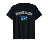 Drapeau des îles Salomon Vintage Rétro Patrimoine T-Shirt