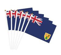 Drapeau des îles Turques et Caïques - Drapeau léger - Pour festival, décoration intérieure et extérieure - Pour défilé, fête, événements