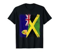 Drapeau des îles Turques et Caïques Jamaïque T-Shirt