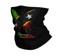 Drapeau des Papillons De Saint-Kitts-Et-Nevis Unisexe Snood Coupe-Vent Foulard Séchage Rapide Bandana pour Plein Air Ski Sport Marche