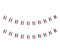 Drapeau des Pays-Bas 40 pièces drapeau des Pays-Bas Guirlande Pays-Bas 11,4 m Fanions Pays-Bas, drapeau national drapeaux européens 14 x 21 cm pour décorations de bar