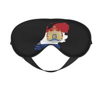 Drapeau des Pays-Bas Carte 10 Drapeau des Pays-Bas Carte Masques de sommeil Sangle réglable Masque pour les yeux doux pour femmes Hommes Voyage Travail Maison