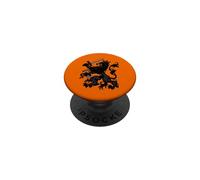 Drapeau des Pays-Bas Dutch Pride Holland Roots Lion Coat of Armes PopSockets PopGrip Adhésif
