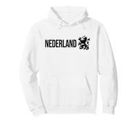 Drapeau des Pays-Bas Dutch Pride Holland Roots Lion Coat of Armes Sweat à Capuche
