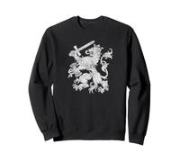 Drapeau des Pays-Bas Dutch Pride Holland Roots Lion Coat of Armes Sweatshirt