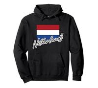 Drapeau des Pays-Bas Dutch Pride Minimalist Graphic Sweat à Capuche