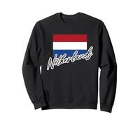 Drapeau des Pays-Bas Dutch Pride Minimalist Graphic Sweatshirt