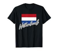 Drapeau des Pays-Bas Dutch Pride Minimalist Graphic T-Shirt