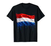 Drapeau des Pays-Bas Goutte à Goutte T-Shirt