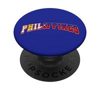Drapeau des Philippines J'aime mes racines philippines. PopSockets PopGrip Interchangeable