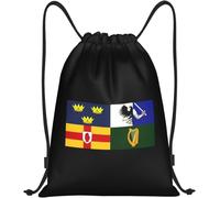Drapeau Des Quatre Provinces Du Fc Irlande Homme Femme Gym Sack Léger Sac À Dos À Cordon Réglable Sacs De Gym Pour Yoga Voyage Natation
