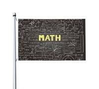 Drapeau des quatre saisons pour l'école, les mathématiques en plein air, drapeau de vacances double face avec boutonnière, arrière-plan décoratif, fournitures de fête