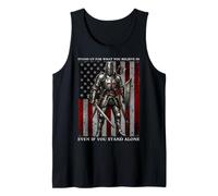 Drapeau des Templiers Crusader USA Débardeur