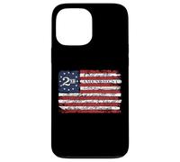 Drapeau Deuxième Amendement - 2A Constitution Patriotique Art Coque pour iPhone 13 Pro Max