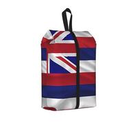 Drapeau d'Hawaï Sac à chaussures de voyage résistant à l'eau avec poignée pour valise, baskets, bottes, gym, 1 pièce, 1 pièce., One Size, Classique