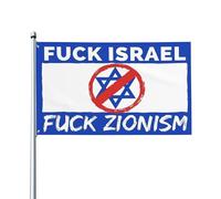 Drapeau d'Israël 2x3 pieds, drapeaux de jardin Palestine libre, panneaux de jardin, bannière sans mât