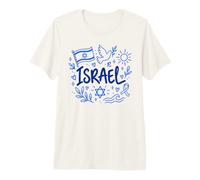 Drapeau d'Israël, Patrimoine juif T-Shirt Haut de Gamme