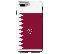 Drapeau d'Oman en Forme de cœur Fier, Patrimoine, fête Nationale, Homme et Femme Coque pour iPhone 7 Plus/8 Plus