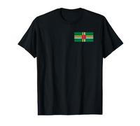 Drapeau dominicain de la Dominique T-Shirt Graphique avec Valeur