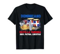 Drapeau dominicain RD République Dominicaine Baseball Bandera T-Shirt