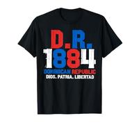Drapeau dominicain RD République Dominicaine Baseball Bandera T-Shirt