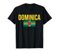 Drapeau Dominique du Commonwealth Blason des Antilles T-Shirt