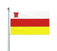 Drapeau double face de Santa Barbara, drapeau de Californie, bannières durables pour l'extérieur, 3 x 5 pieds, drapeaux décoratifs pour patio et intérieur, drapeaux amusants 3by5 pour fête à la maison