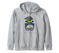 Drapeau Droit Ally Pride Black Girl Sweat à Capuche