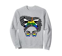 Drapeau Droit Ally Pride Black Girl Sweatshirt