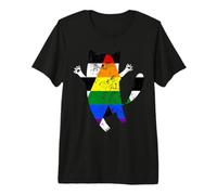 Drapeau Droit Ally Pride - Chat Droit T-Shirt Haut de Gamme