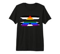Drapeau Droit Ally Pride Equality Straight Ally Flag T-Shirt Haut de Gamme