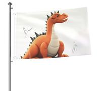 Drapeau drôle dragon 6,1 x 0,9 m imprimé double face drapeaux de jardin drapeau de cour pour l'extérieur drapeaux de vacances, bannière cadeau avec œillets toile de fond photo pour décoration