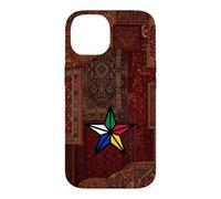 Drapeau Druze, Al Muwahhidun, Symbole étoile druzen, Drapeau Druze Coque pour iPhone 14