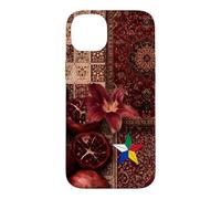 Drapeau Druze, Al Muwahhidun, Symbole étoile druzen, Drapeau Druze Coque pour iPhone 14 Plus