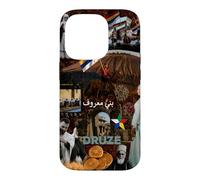 Drapeau Druze, Al Muwahhidun, Symbole étoile druzen, Drapeau Druze Coque pour iPhone 14 Pro