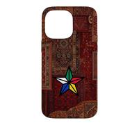 Drapeau Druze, Al Muwahhidun, Symbole étoile druzen, Drapeau Druze Coque pour iPhone 14 Pro Max
