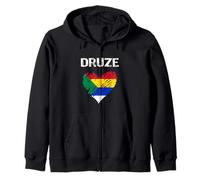 Drapeau Druze, Al Muwahhidun, Symbole étoile druzen, Drapeau Druze Sweat à Capuche