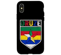 Drapeau Druze, Syrie, Liban, Suwayda, Druze, Drapeau des druzes. Coque pour iPhone X/XS